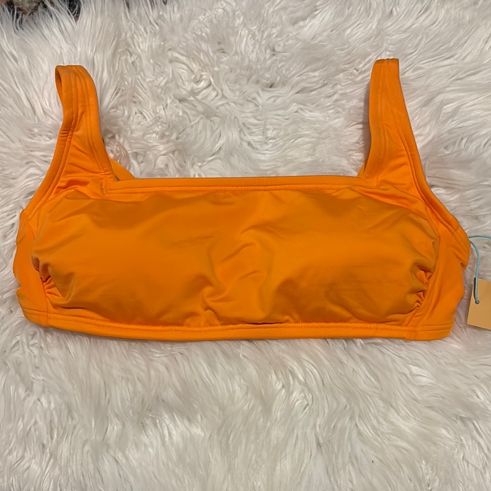 Kona Sol Orange Bikini Top